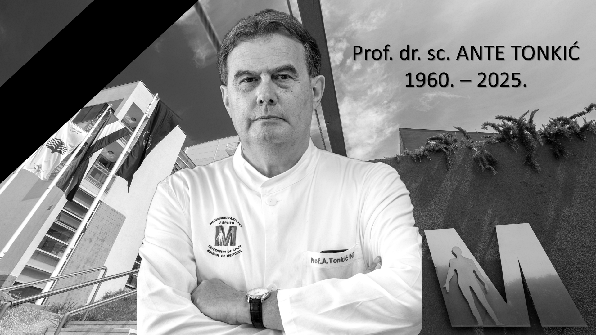 Preminuo je prof. dr. sc. Ante Tonkić, dekan Medicinskog fakulteta u Splitu